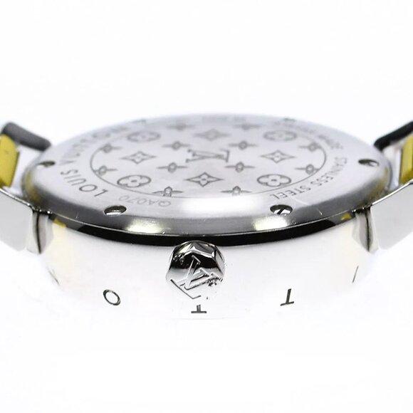 LOUIS VUITTON Tambour PM Monogram monogram belt Quartz Ladies_780982 main image 3